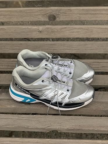 ботинки муж: Мужские кроссовки, 43, Salomon, Б/у, цвет - Серебристый, Самовывоз, Бесплатная доставка — 6