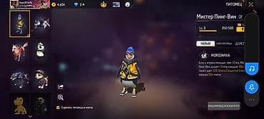 стрим зеркало: Игровой аккаунт Free Fire с кастомизацией, транспортом и питомцами — 3