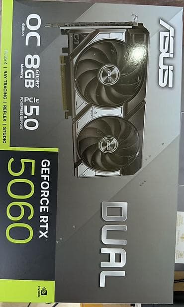 geforce 1060: Видеокарта для ПК, Новый, Asus, GeForce RTX, 8 ГБ — 3