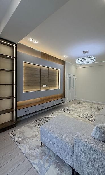 osh flat: 2 комнаты, 77 м², Асанбай мкр 10 этаж — 8