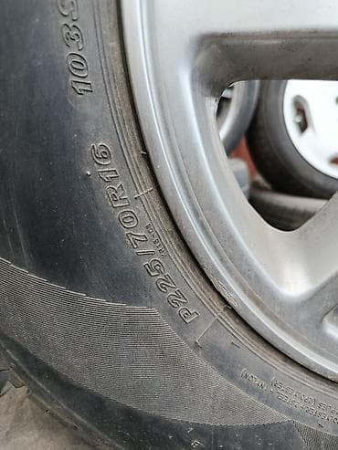 rays volk: Колеса в сборе 225 / 70 / R 16, Всесезонная, Б/у, Комплект, Внедорожные (АТ/МТ), Литые, отверстий - 5 — 5