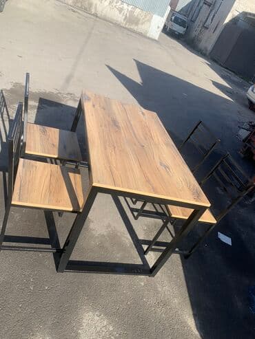 купить столы и стулья для кафе: Стол и стул для кафе, Новый, Платная доставка, Самовывоз — 6