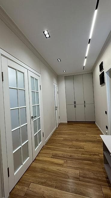 office rent: 2 комнаты, Фрунзе мкр., Риэлтор, Парам без детей, от 6 месяцев, С мебелью — 8