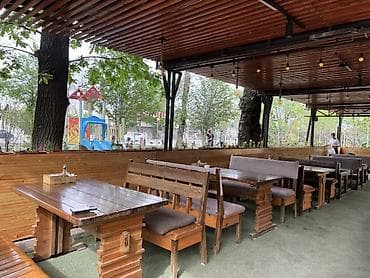 насос воздух: Летняя терраса/веранда для кафе или ресторана - Просторная открытая — 1