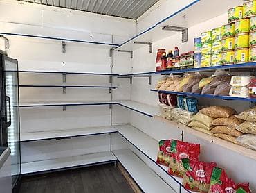 желе: Полки для магазина, в хорошем состоянии. Металлическая рама. Высота — 2