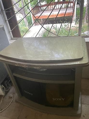 укмуш тв: Телевизордун шкаф жана стенди, Полго орнотулма, ЛДСП, Өзү алып кетүү, түсү - Боз — 3