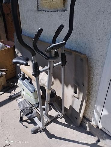 pull and: Эллиптический тренажёр 2‑в‑1 (эллипс + велотренажёр) - — 3