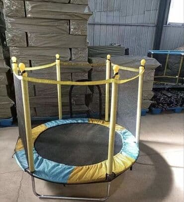 купить батут детский для дома: Батут Каркасный, Новый — 1