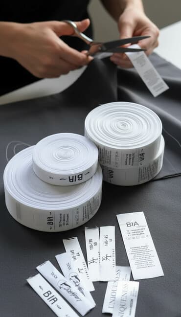 печать для сургуча: Офсетная Печать Бирок/Этикеток для Одежды | Мин. Заказ 500 шт — 1