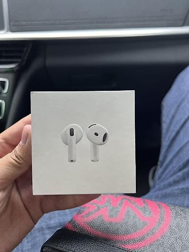 samsung f: Беспроводные вкладыши наушники, Apple, AirPods 4, Новый — 1
