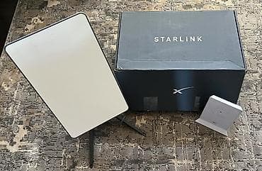 прибор для настройки спутниковых антенн: Starlink — комплект спутникового интернета (вторая/квадратная антенна — 2