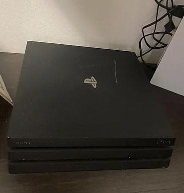 ps3 move: PlayStation 4 Pro 1TB (черный) - Модель: PS4 Pro с трехслойным — 1