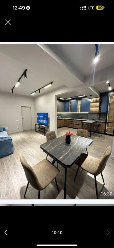 квартира снять на месяц: 3 комнаты, Агентство недвижимости, Без подселения, С мебелью полностью — 29