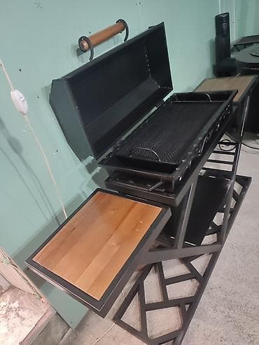 Барбекю: Мангал барбекю по краям два столика по 30 см сам мангал 70 см ширина — 4