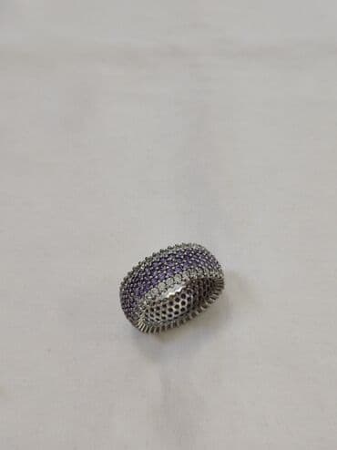 где можно купить обручальные кольца недорого: Кольцо, Помолвочное, Проба 925, Женские, Фианит, Новый — 6