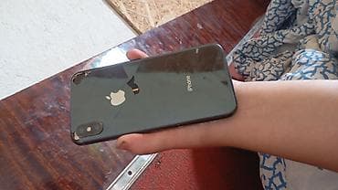 мини телефон айфон: IPhone X, Новый, 256 ГБ, Черный, Чехол, Кабель, 100 % — 1