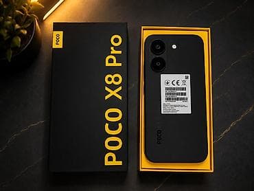 apple 9: Poco X8 Pro, Новый, 256 ГБ, цвет - Черный, 2 SIM — 2