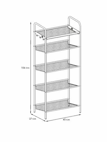 где купить полку для обуви: Полка для обуви, Новый, Железо, Бесплатная доставка, Платная доставка — 3