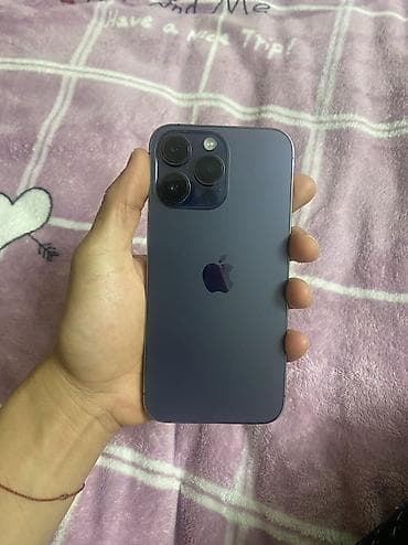 mac mini 4: IPhone 14 Pro Max, Б/у, 256 ГБ, Deep Purple, Зарядное устройство, Чехол — 8
