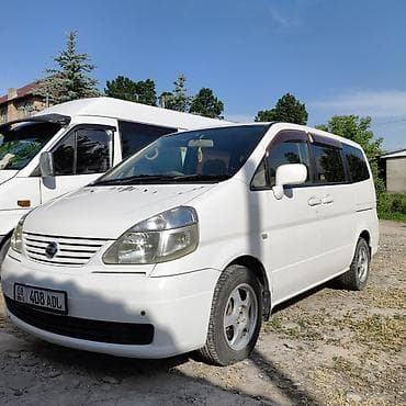 Nissan Serena: 2004 г., 2 л, Вариатор, Минивэн at lalafo.kg Nissan Serena: 2004 г., 2 л, Вариатор, Минивэн