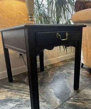 купить тумбу прикроватную: В продаже фирменные столики из красного дерева вишни! DREXEL HERITAGE — 2