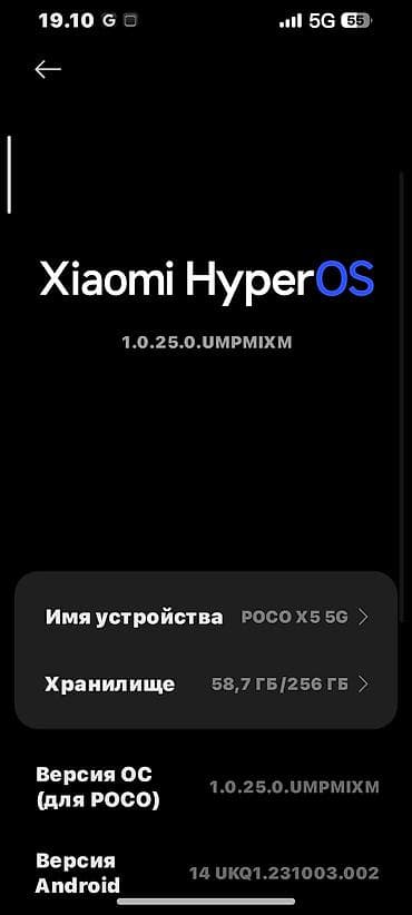 Мобильные телефоны и аксессуары: Poco X5 5G, 256 ГБ, цвет - Серый — 3