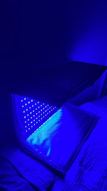 rgb лампа: Портативная LED-панель для фототерапии (синий спектр) - Складная — 3