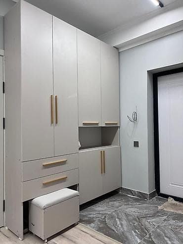 Кире бериш үчүн гарнитур, Шкаф, түсү - Боз — 3