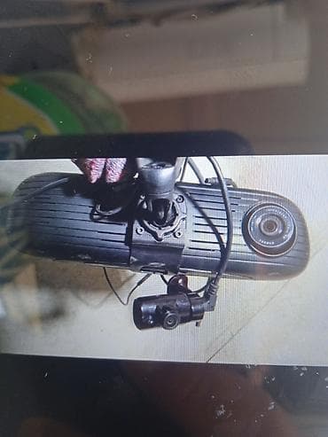 Автоэлектроника: Автомобильный видеорегистратор-зеркало с выносной задней камерой — 1