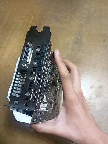 ранглер: ASUS Dual GeForce GTX 1070 8GB в хорошем состоянии, 8пин питание — 5