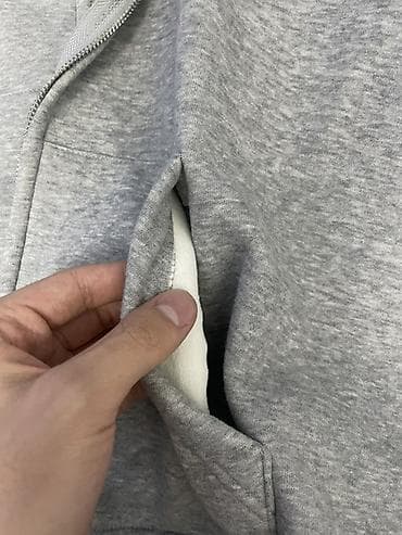 Футболки: Мужская толстовка, L, Новый, цвет - Серый — 4