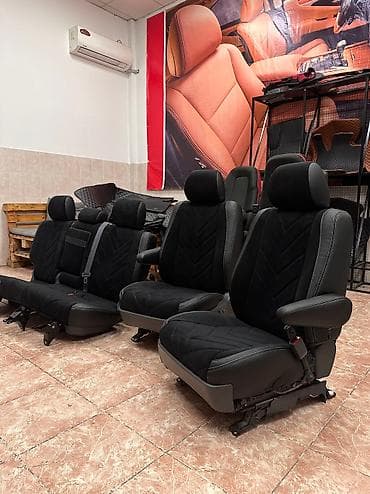 Чехлы Кожаные, С подушкой, цвет - Черный, Lexus, Новый, Самовывоз