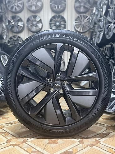 Колеса в сборе 265 / 45 / R 21, Лето, Б/у, Комплект, Внедорожные (АТ/МТ), Литые, отверстий - 5