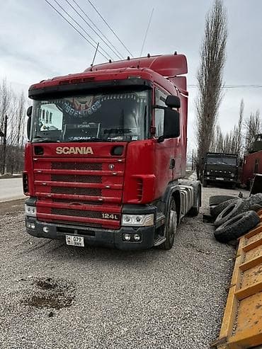 space gear: Тягач, Scania, Тентованный — 3