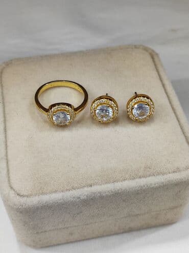 свадебные платья от производителя: Набор украшений, Проба 925, Женские, Новый — 6