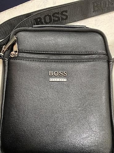 Сумки: Барсетка, Материал: Экокожа, Застежка на молнии, Б/у — 4