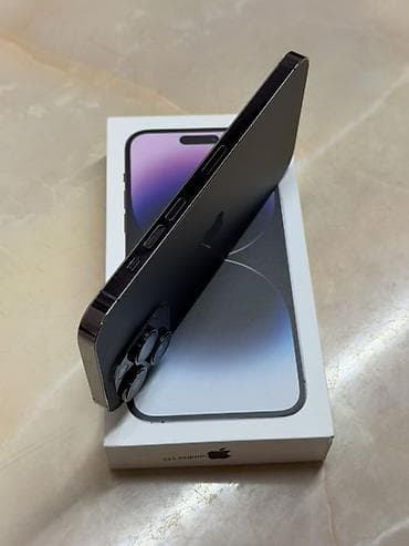 масло холодного отжима: IPhone 14 Pro Max, Б/у, 512 ГБ, Deep Purple, Защитное стекло, Чехол, Коробка, 84 % — 4