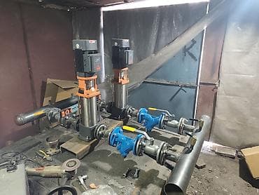 покраска наружных стен: Проектирование и монтаж инженерных систем «под ключ» - Насосные — 1