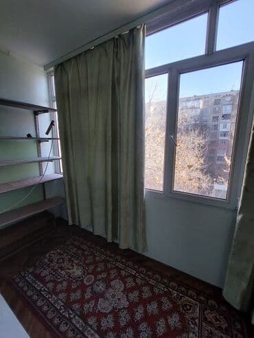 квартира бишкек 1 комнатная снять долгосрочно: 1 комната, Агентство недвижимости, Без подселения, С мебелью частично — 5