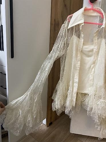 Мырзалардын бут кийими: Комплект, Топ, Шорты түрүндө, Эко булгаары, Гүлдүү тор менен — 2