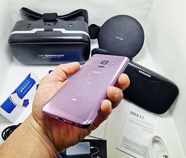 fast: Samsung Galaxy S9, Б/у, 128 ГБ, цвет - Фиолетовый, 1 SIM, 2 SIM — 2