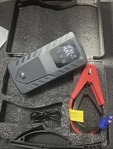 Унаа инструменттери: Пуско‑зарядное устройство (джамп‑стартер) для автомобиля в кейсе — 2