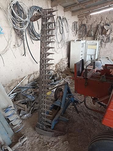 скутер мото: Фронтальный мини-погрузчик на базе компактного трактора - Синий — 6