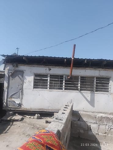 Үйлөрдү ижарага берүү: Бытовой модуль/вагончик на фундаментных блоках - — 1