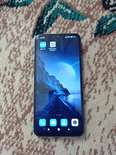 Техника и электроника: Redmi, Redmi 9, Б/у, 128 ГБ, цвет - Голубой — 1