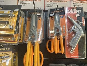 листи: Ножницы по металлу COROLLA 8" - Режущий инструмент для листового — 1