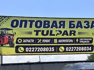 Техниканы оңдоо: Оптовая база TULPAR — всё для электрических трициклов - Электрические — 1