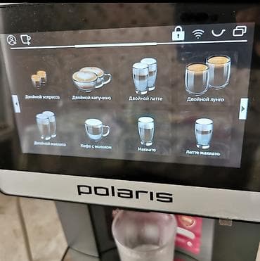 smart coffee: Кофемашина Polaris с сенсорным дисплеем и автоматическим капучинатором — 3