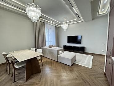 flat osh: 4 комнаты, 134 м², Ала-Арча ТРЦ Элитка, 13 этаж, Дизайнерский ремонт — 2