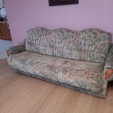 кресло стол: Прямой диван, Б/у — 4